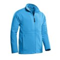 Heren Fleece Vest Santino Bormio Aqua